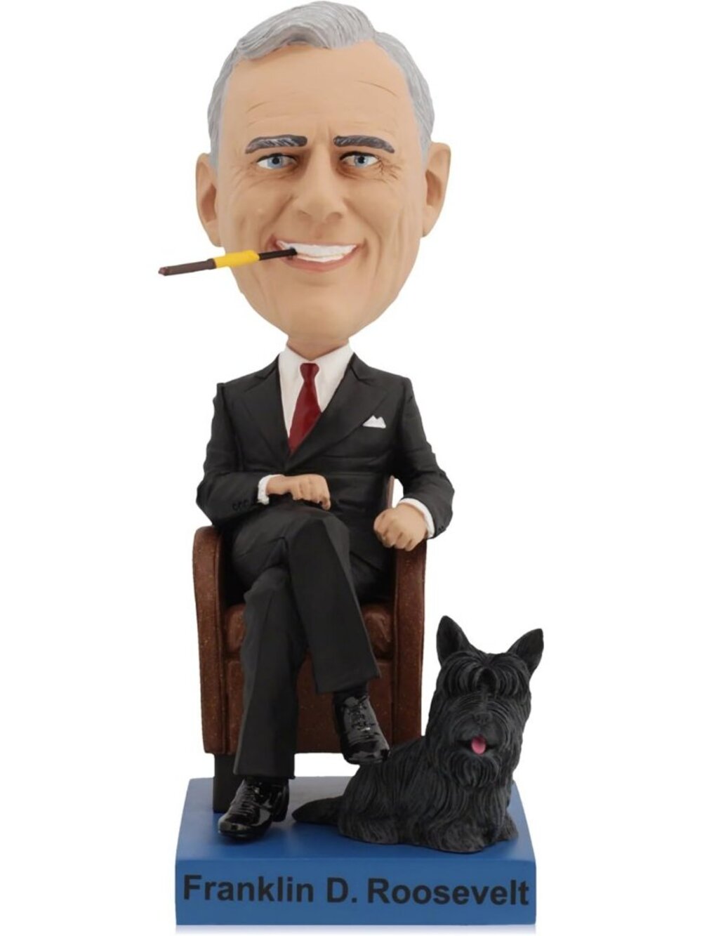 Collectible Franklin D. Roosevelt Bobblehead – 7" American History Figure